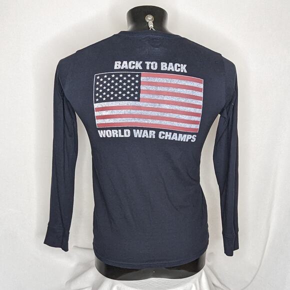 Rowdy Gentleman Men's Long Sleeve Graphic T-shirt Small - Picture 3 of 4